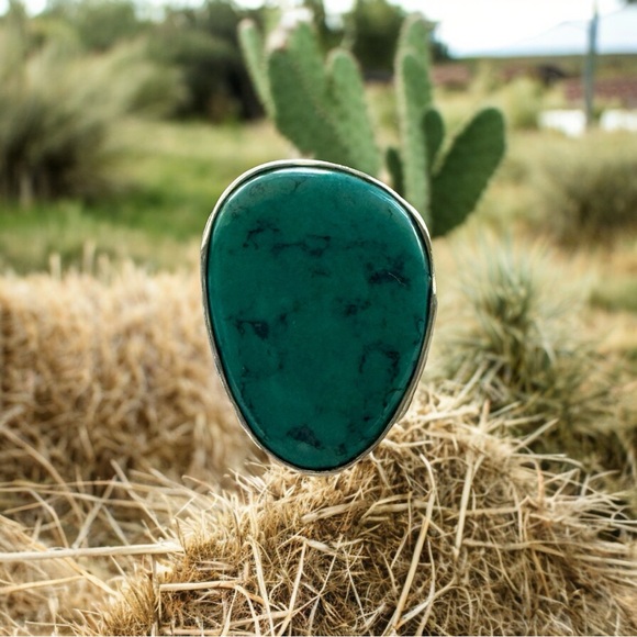 Silpada Turquoise and Silver Ring Size 6.5 - Picture 1 of 4